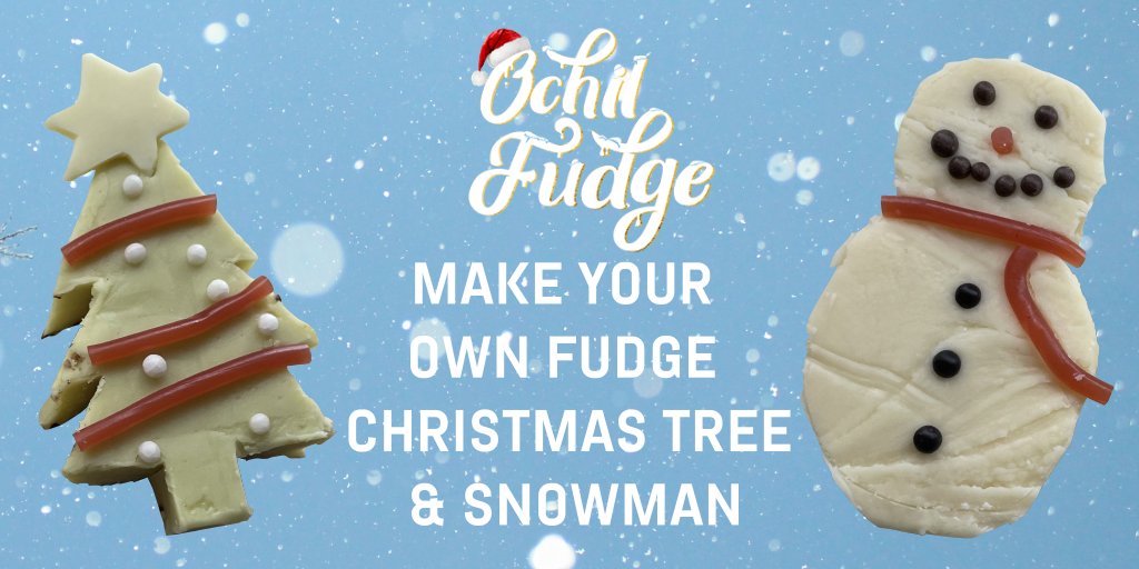 How to make your own Fudge Christmas Tree & Snowman