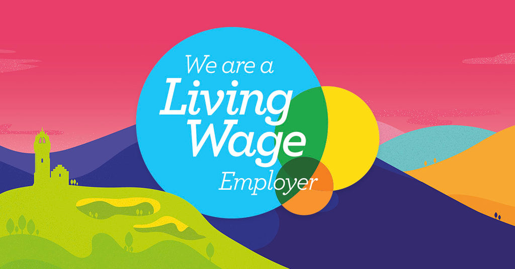 Ochil Fudge is a  Living Wage Accredited Employer!