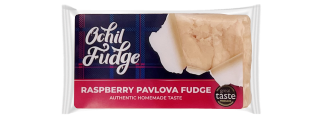 Raspberry Pavlova Fudge